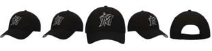 '47 Brand Men's Black Miami Marlins All-Star Adjustable Hat